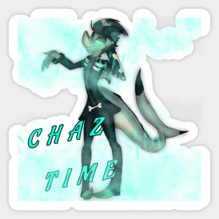 Chaz Time Sticker